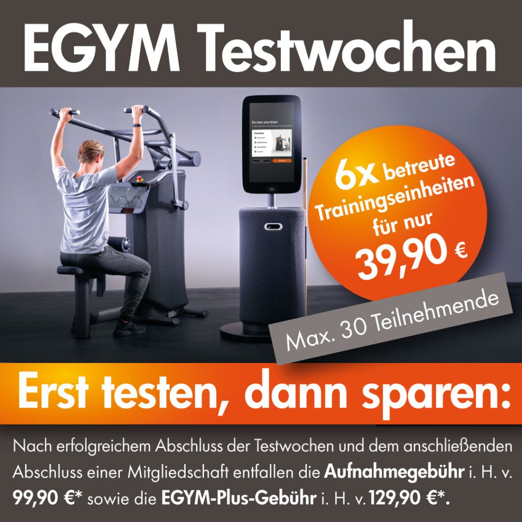 Banner EGYM Testwochen
