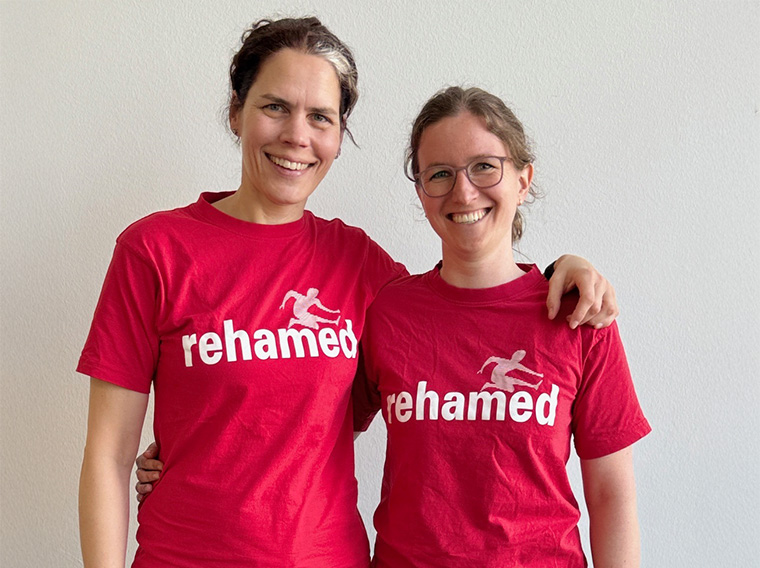 Ihre Ansprechpartner Ulrike Seidenstücker & Tabea Hermannm Stellvertretende Leitung Physiotherapie Sport-Physiotherapeutin